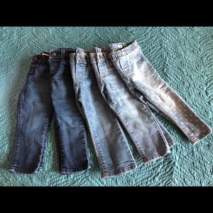 Girls Denim Jean Lot 12-18 months